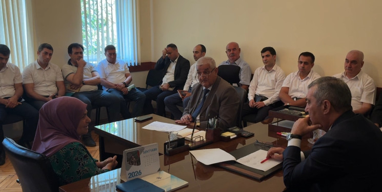 Bakı şəhəri, Nərimanov rayonunda yerləşən rayon qərargahında növbəti səyyar görüş-qəbul keçirilib